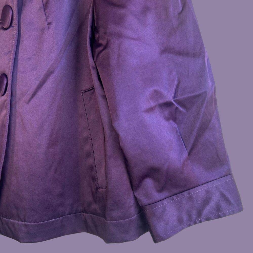 Apt. 9 3/4 Sleeve Satin 2 Button Front Jacket - image 4
